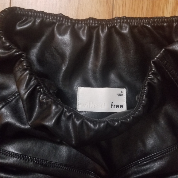 Aritzia Daria Faux Leather Leggings (2) - Picture 2 of 3